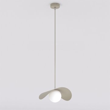 Lampa wisząca RITUAL 1M MOKKA nowoczesna, beżowa, metal