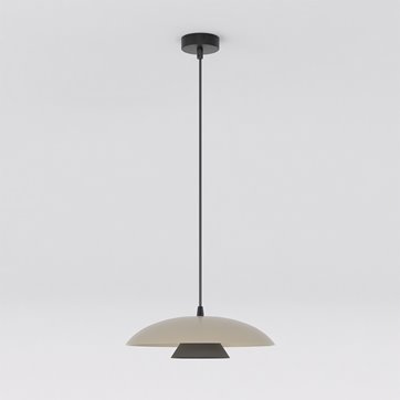 Lampa wisząca BABEL 1 MOKKA BL nowoczesna, beżowa, metal