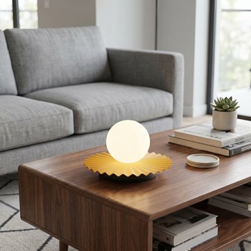 Lampka nocna UMBRA LN1 ORANGE metal, nowoczesna pomarańczowa