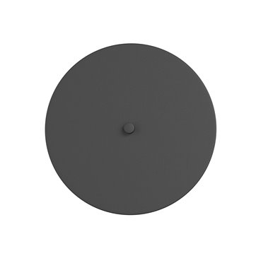 Kinkiet NEMO K2 BL BLACK loft, czarny, metal