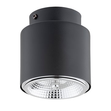 Lampa sufitowa NANO 1 BLACK nowoczesna, listwa, czarny
