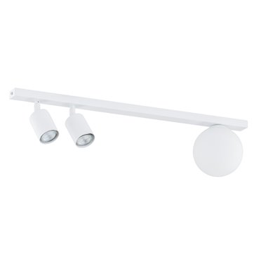 Lampa sufitowa BASTER 3 WHITE nowoczesna, minimalistyczna
