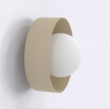 Kinkiet LULU K1 MOKKA nowoczesny, beżowy, metal