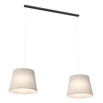 Lampa wisząca EPOCA 2 BEIGE abażur, beż, klasyczna