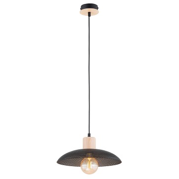 Lampa wisząca KOBE 1 BLACK unikatowy, japandi, skandynawski