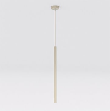 Lampa wisząca SELTER 1 MOKKA beżowa, glamour, sople