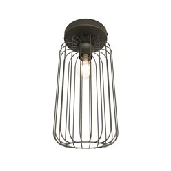 Lampa sufitowa BARN 1 BL loft nowoczesna plafon czarna